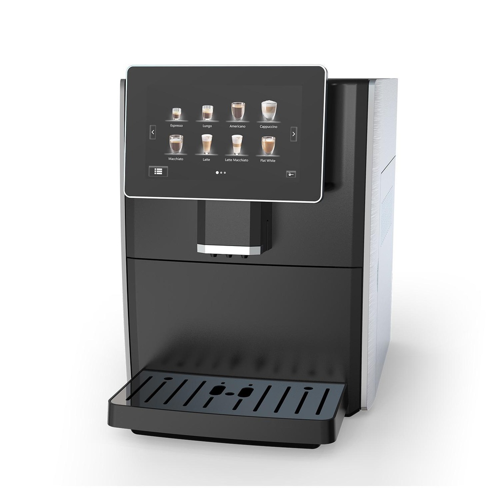 Touch screen coffee machine
